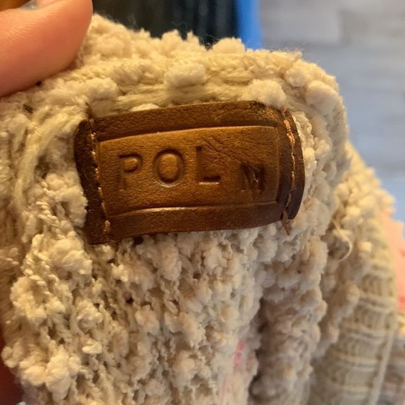 Cozy Cream and Pink Heart Sweater - Picture 7 of 7